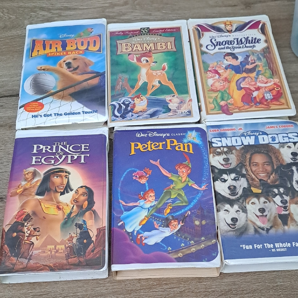 Disney Classic VHS Collection - Multicolor Covers